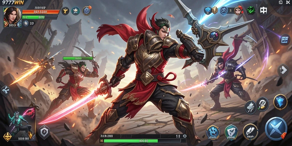 Tampilan gameplay seru dan mendebarkan di 9777WIN.