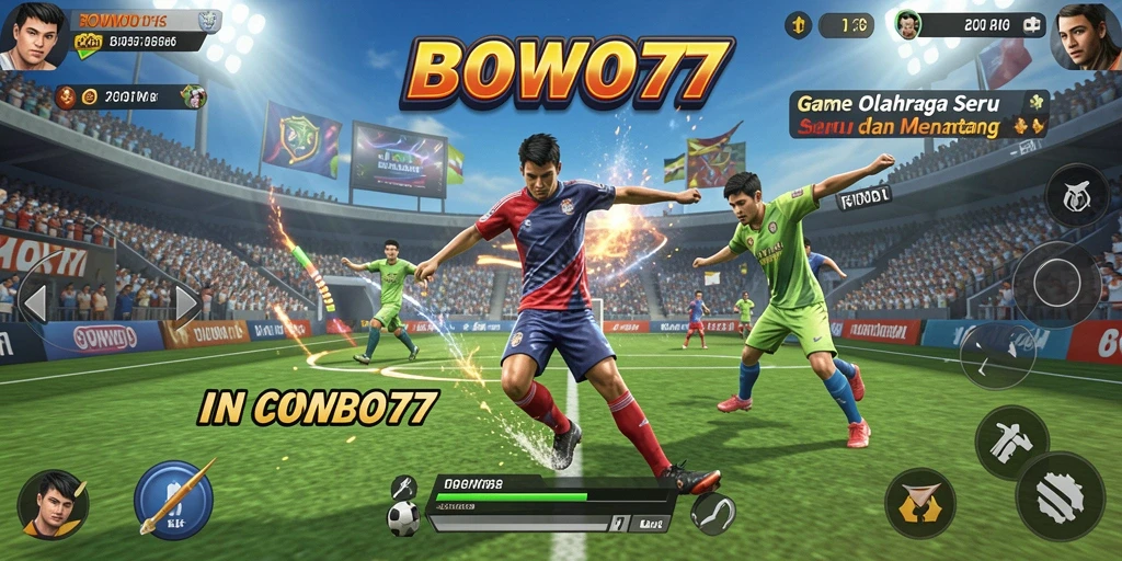 Tampilan gameplay <strong>BOWO77</strong> yang menegangkan dan kompetitif.