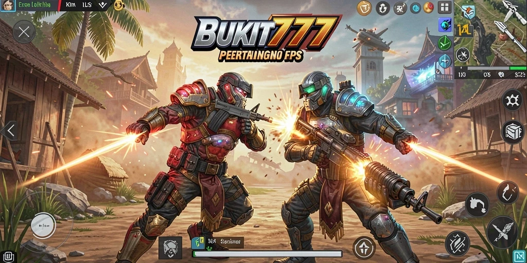Tampilan gameplay BUKIT777 yang intens dan menarik.