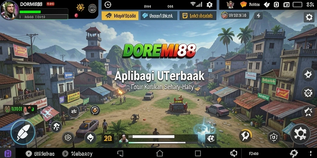 Screenshot utama DOREMI88 yang menunjukkan tampilan fitur Utility.