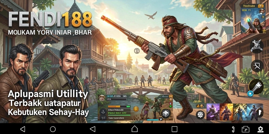 Screenshot utama dari FENDI188 menampilkan antarmuka aplikasi Utility yang intuitif.