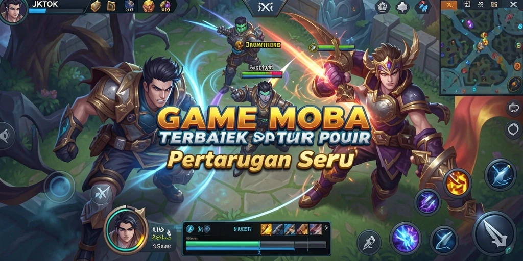 Tampilan menakjubkan dari pertarungan intens dalam JKTOK.