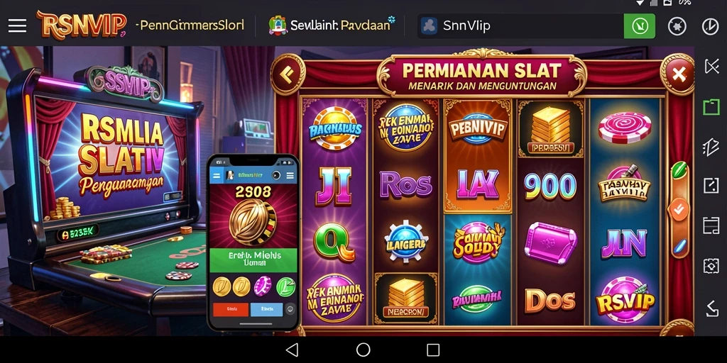 Tampilan gameplay RSNVIP yang menakjubkan dengan efek visual menarik.