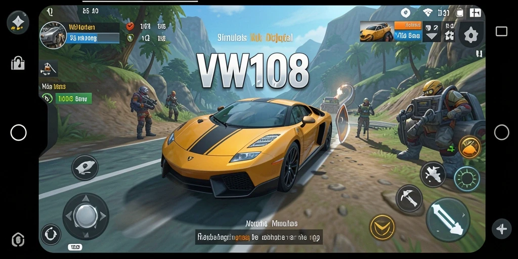Tampilan gameplay <strong>VW108</strong> yang menarik dan realistis dalam simulasi kehidupan.