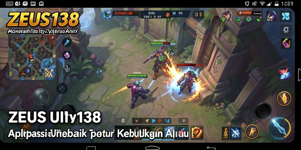 Tampilan antarmuka ZEUS138 dengan berbagai fitur Utility yang menarik.